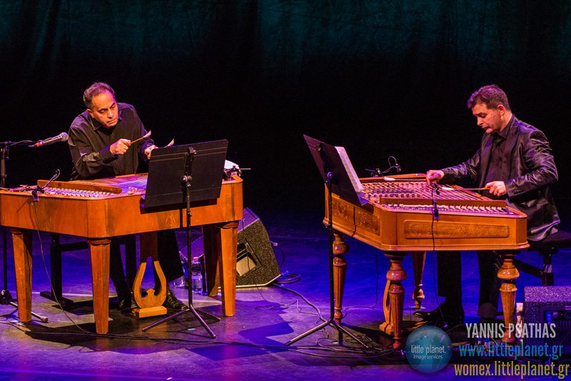 Cimbalomduo live concert at WOMEX Festival 2015 in Budapest
