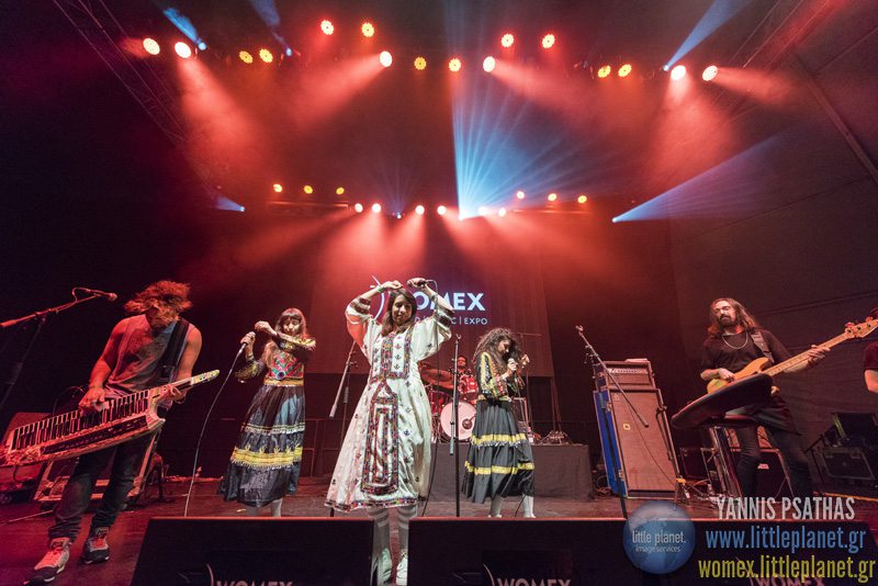 A Walive concert at WOMEX Festival 2015 in Budapest