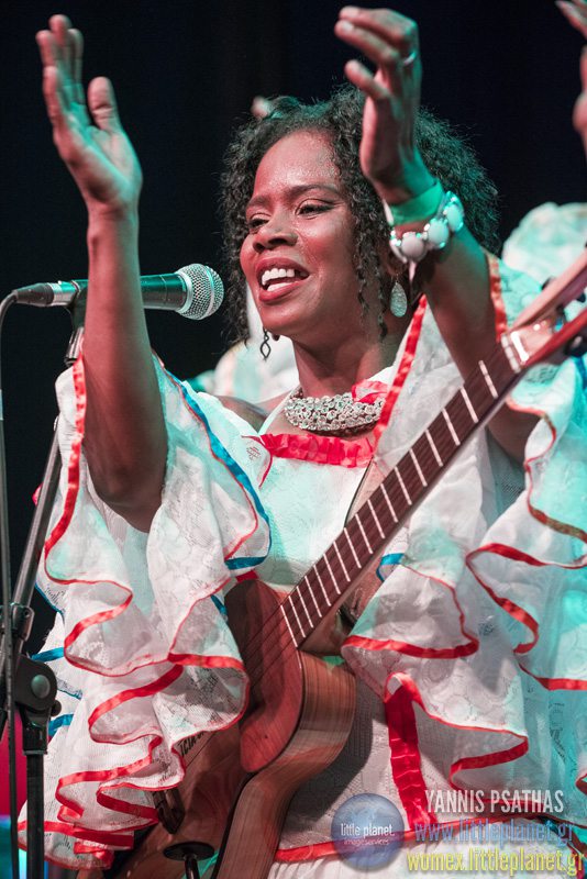 Alicia Jagasarlive concert at WOMEX Festival 2015 in Budapest