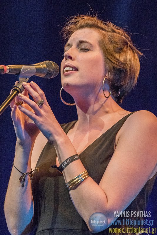 Bella Hardylive concert at WOMEX Festival 2015 in Budapest