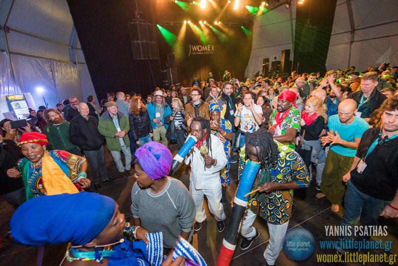 Chouk Bwa Libertelive concert at WOMEX Festival 2015 in Budapest