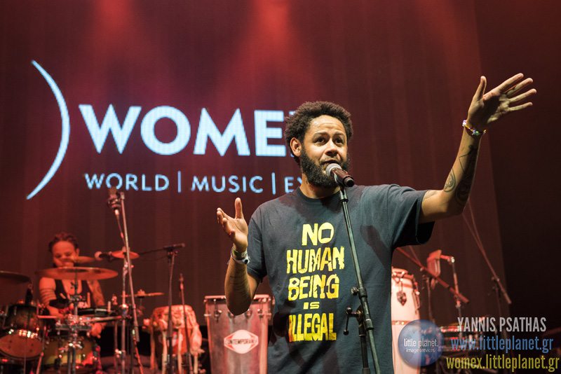Emicida live concert at WOMEX Festival 2015 in Budapest