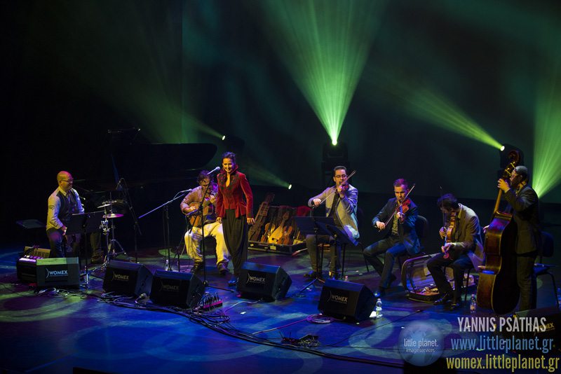 Agi Herczku live concert at WOMEX Festival 2015 in Budapest