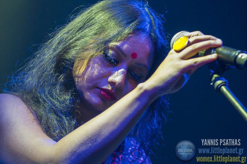 Tritha Electriclive concert at WOMEX Festival 2015 in Budapest