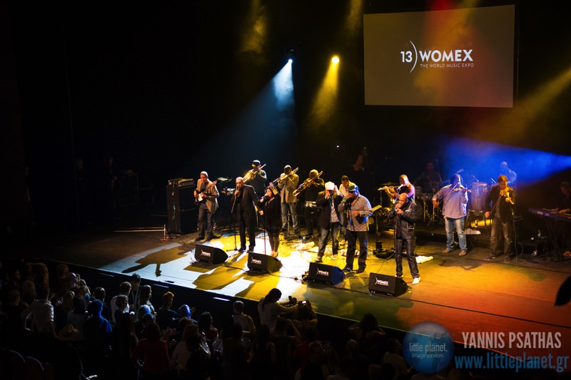 Los Van Van live concert at Womex Festival Awards 2013 in Cardiff