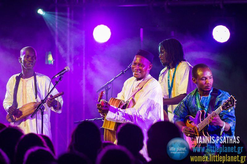 Sidi Toure live concert at WOMEX Festival 2013 in Cardiff