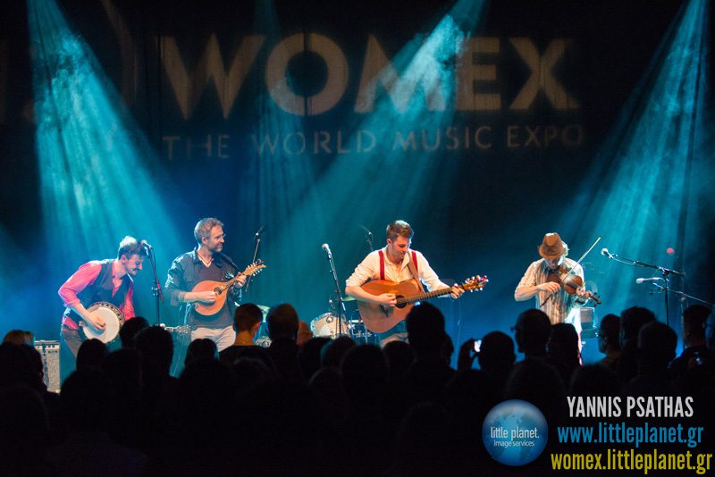 We Banjo 3 live concert at WOMEX Festival 2013 in Cardiff