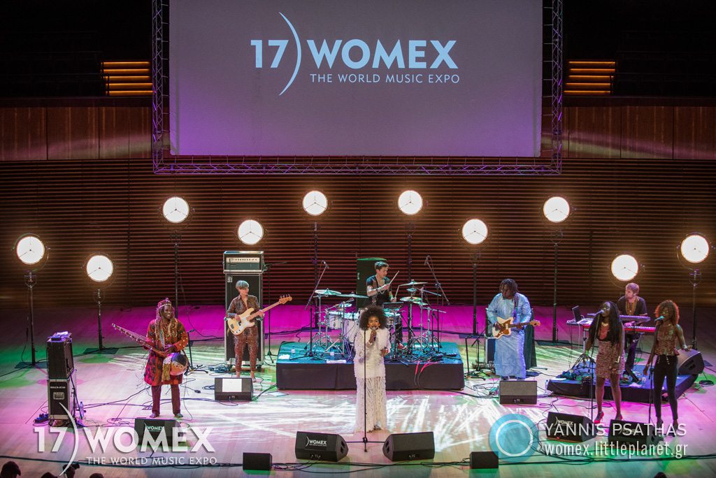 Oumou Sangaré live concert at Womex Festival Awards 2017 in Katowice