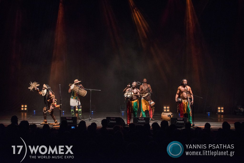 King Ayisoba concert at Womex Festival 2017 in Katowice