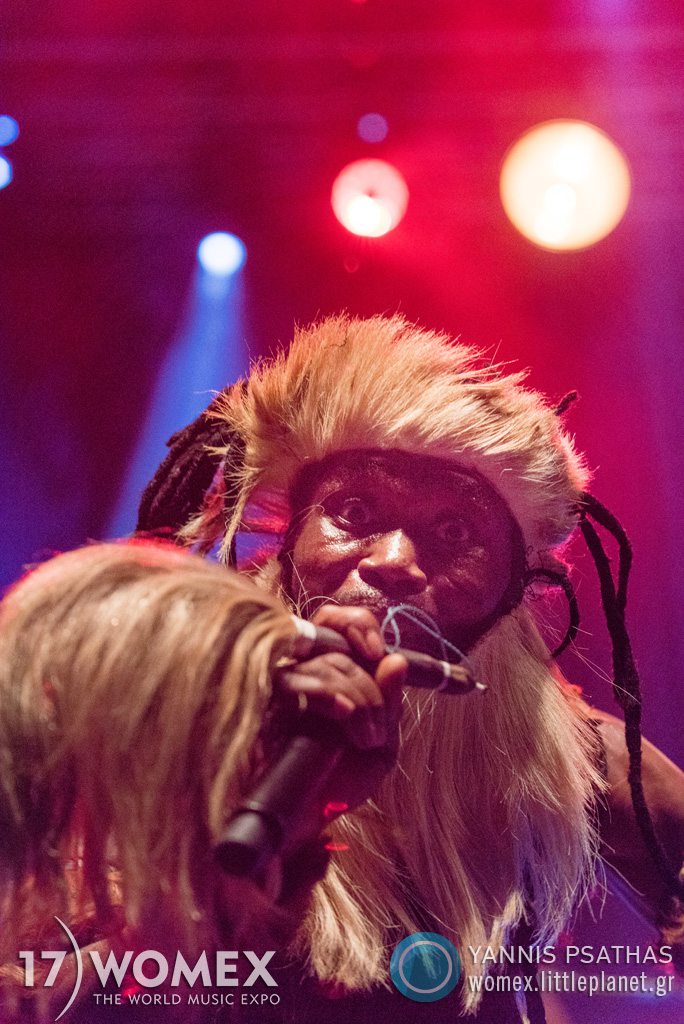 King Ayisoba concert at Womex Festival 2017 in Katowice
