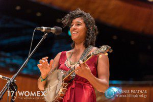 Leyla McCalla concert at Womex Festival 2017 in Katowice