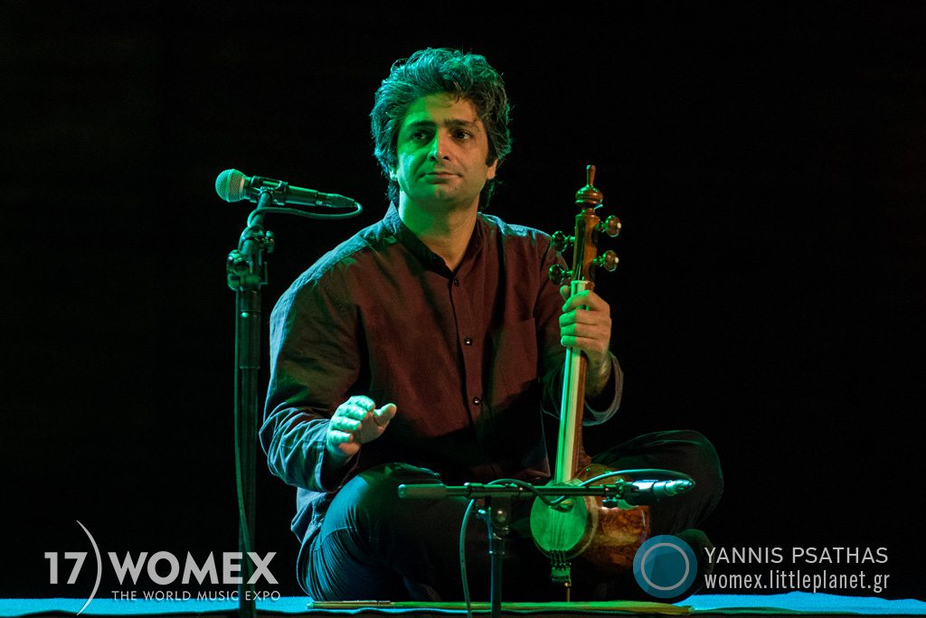 Alireza Ghorbani concert at Womex Festival 2017 in Katowice