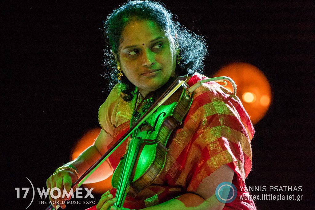 Carnatic Nomad – Jyotsna Srikanth concert at Womex Festival 2017 in Katowice