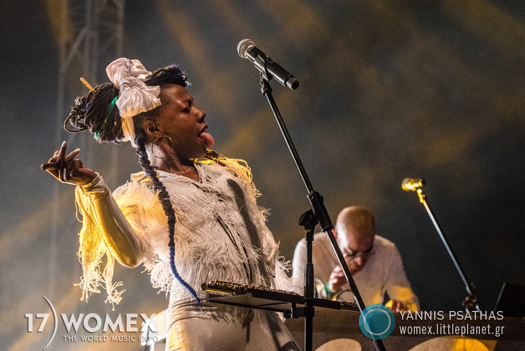 La Dame Blanche concert at Womex Festival 2017 in Katowice