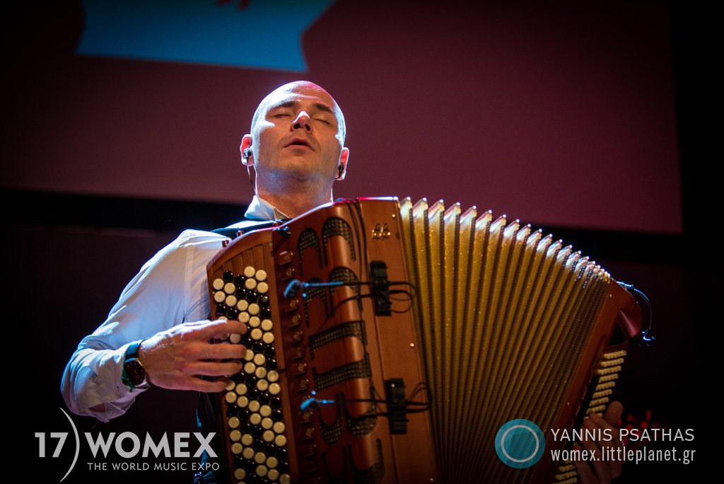 Marcin Wyrostek Band concert at Womex Festival 2017 in Katowice