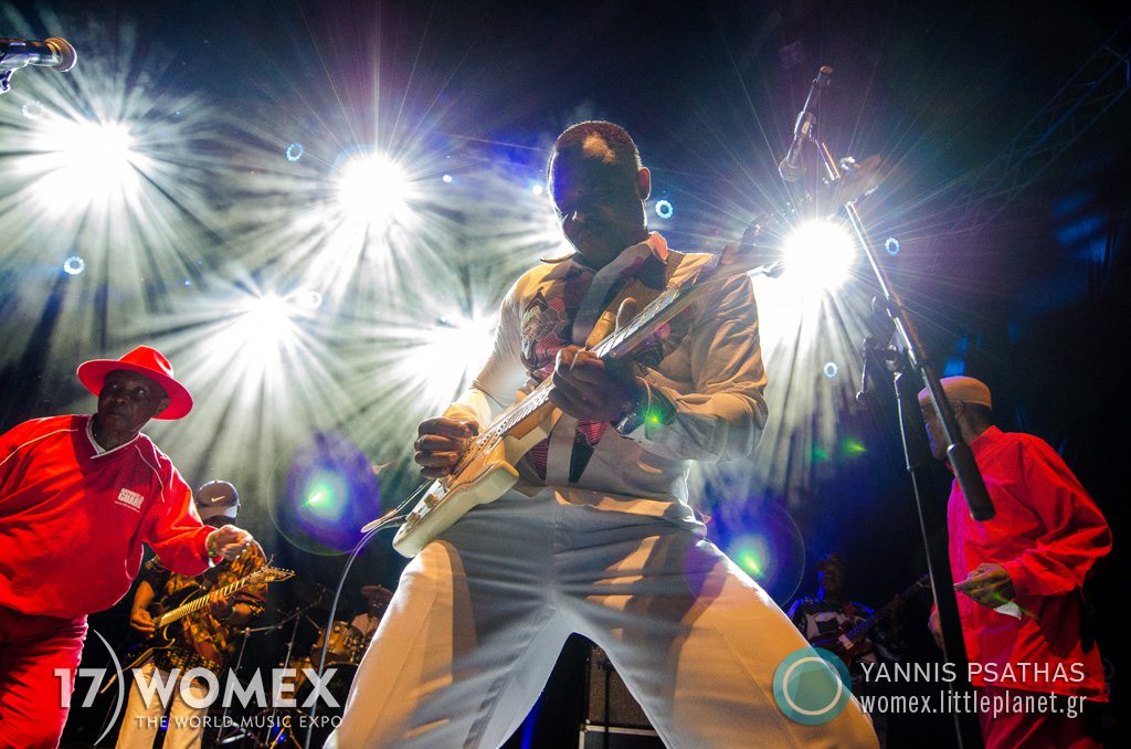 Orchestre Les Mangelepa concert at Womex Festival 2017 in Katowice