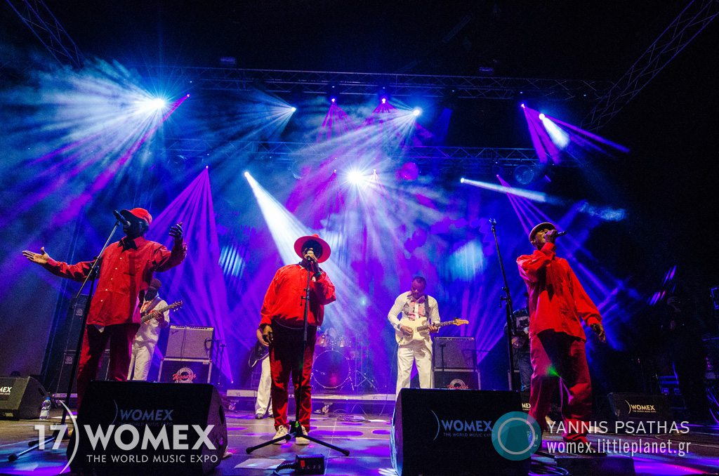 Orchestre Les Mangelepa concert at Womex Festival 2017 in Katowice