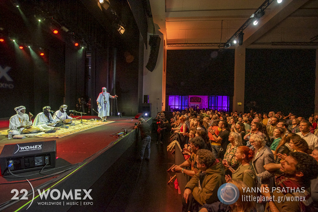 Al Bilali Soudan live concert at Womex 2022, Lisbon