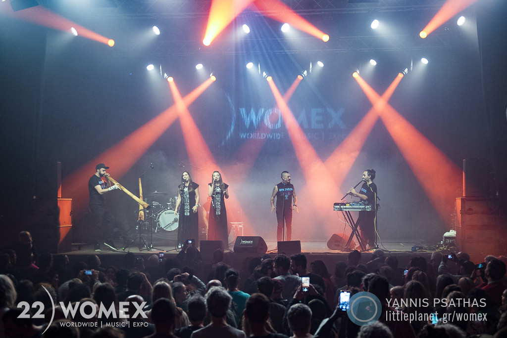 Oratnitza live concert at Womex 2022, Lisbon