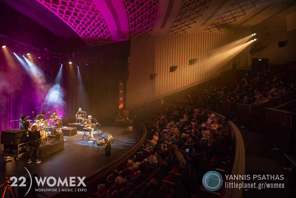Tito Paris live concert at Womex 2022, Lisbon