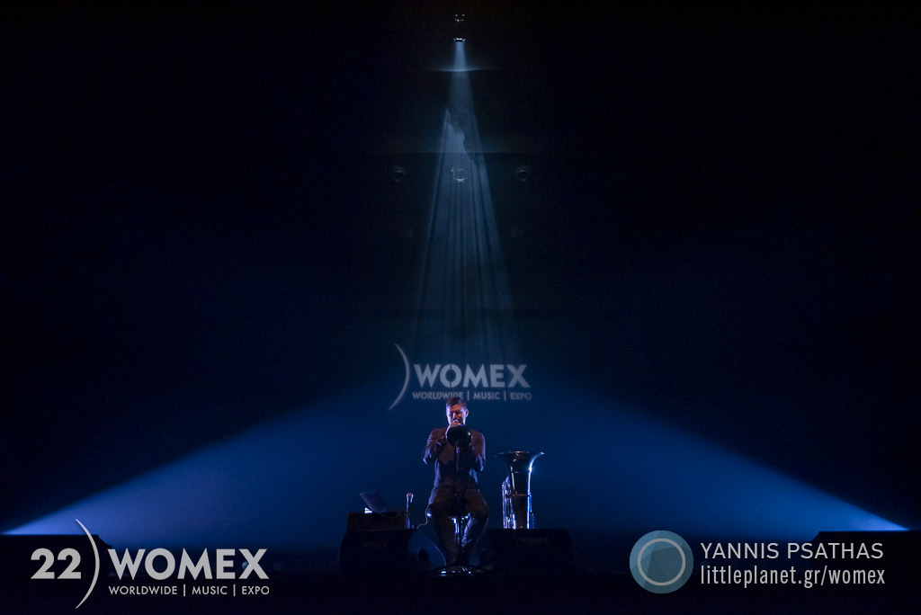 Daniel Herskedal live concert at Womex 2022, Lisbon