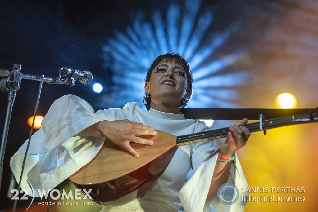 Derya Yıldırım & Grup Şimşek live concert at Womex 2022, Lisbon
