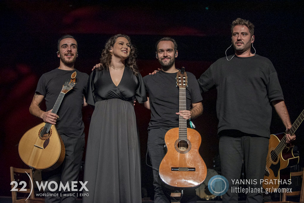 Beatriz Felicio performing live at Womex 2022 Opening in Lisbon