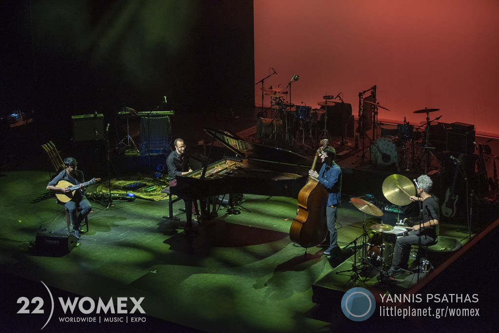 Júlio Resende performing live at Womex 2022 Opening in Lisbon