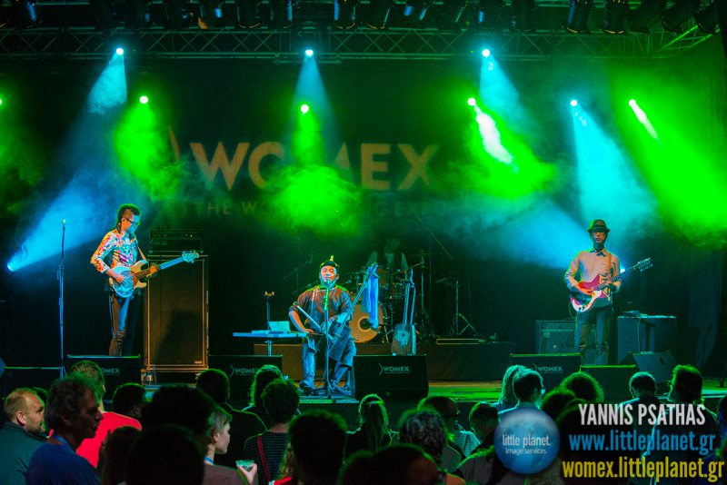 Ajinai live concert at WOMEX Festival 2014 in Santiago de Compostela 