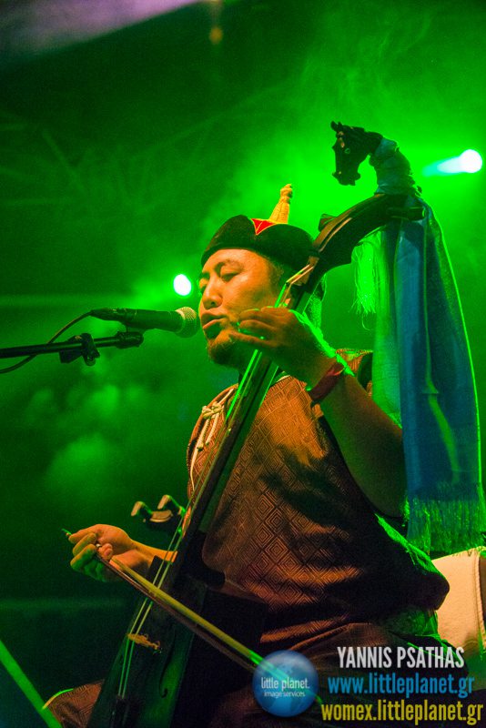 Ajinai live concert at WOMEX Festival 2014 in Santiago de Compostela 
