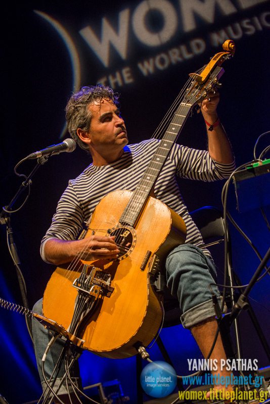 Paolo Angeli live concert at WOMEX Festival 2014 in Santiago de Compostela 