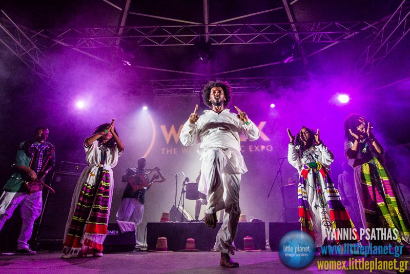 Ethiocolor live concert at WOMEX Festival 2014 in Santiago de Compostela 