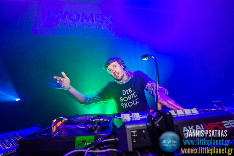 Den Sorte Skole live concert at WOMEX Festival 2014 in Santiago de Compostela