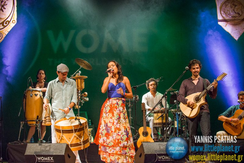Sertanilia live concert at WOMEX Festival 2014 in Santiago de Compostela 