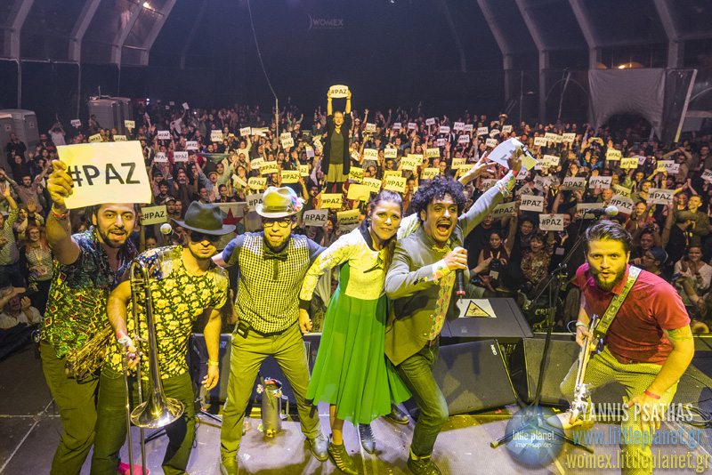 Puerto Candelaria live concert at WOMEX Festival 2016 in Santiago de Compostela