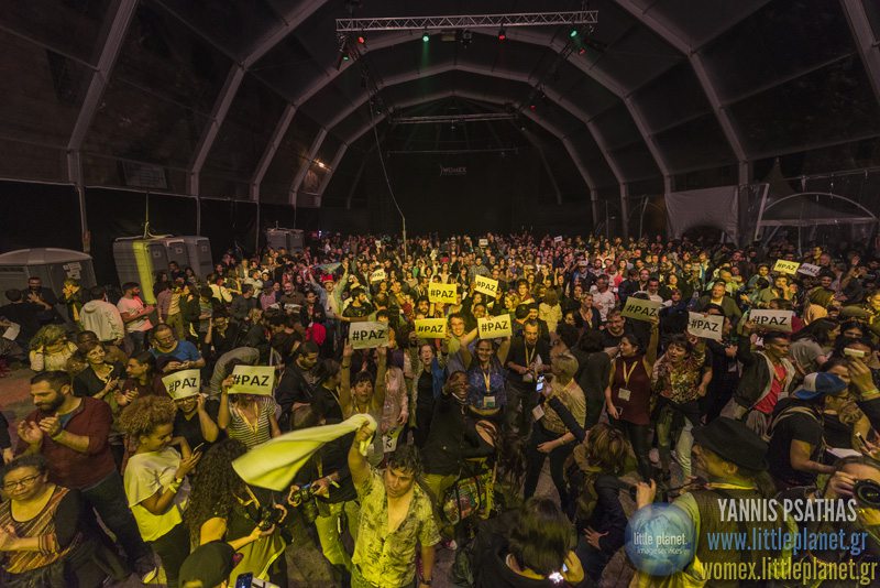 Puerto Candelaria live concert at WOMEX Festival 2016 in Santiago de Compostela