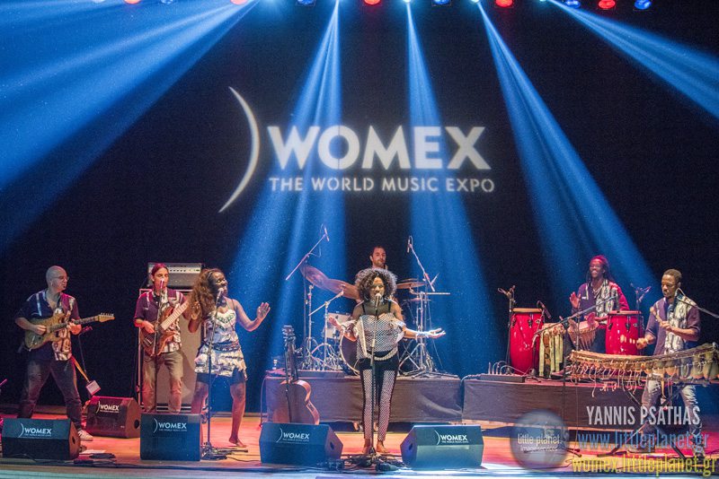 Throes the Shine live concert at WOMEX Festival 2016 in Santiago de Compostela