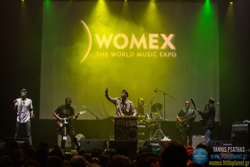 Kondi Band live concert at WOMEX Festival 2016 in Santiago de Compostela