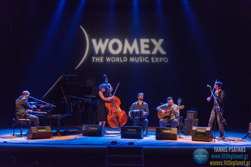 Radio Cos live concert at WOMEX Festival 2016 in Santiago de Compostela