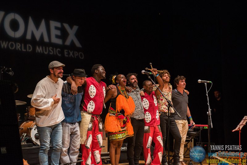 Mehdi Nassouli live concert at WOMEX Festival 2016 in Santiago de Compostela
