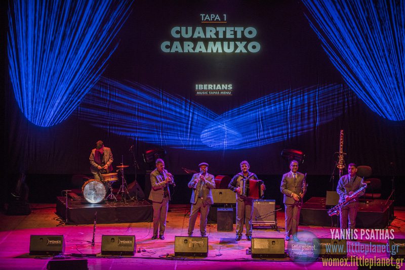 Kepa Junkera live concert at WOMEX Festival 2016 in Santiago de Compostela