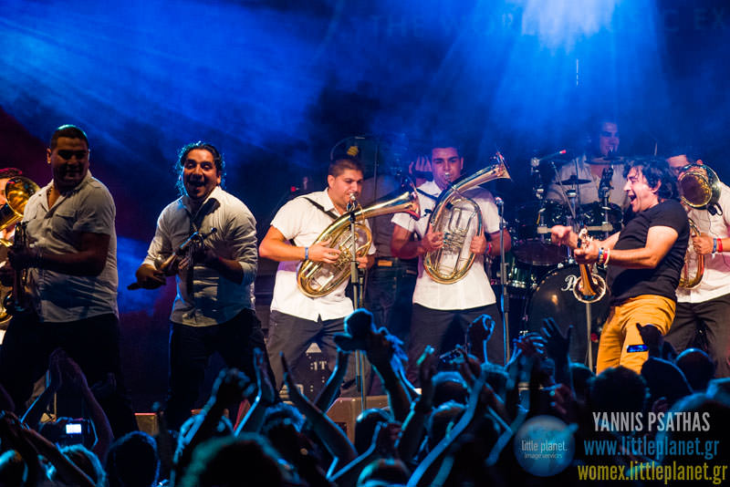 Boban and Marko Markovic Orchestra  live concert in Womex 2012 Thessaloniki